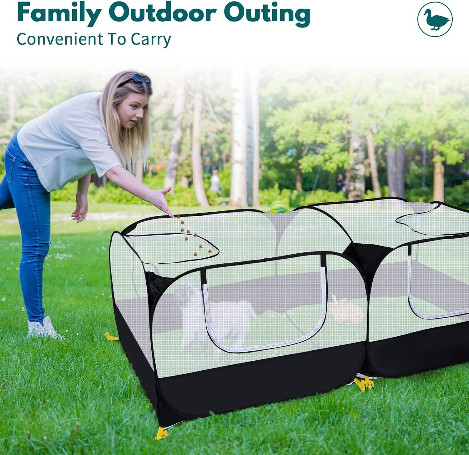 small-animals-playpen-pet-cage-tent-large-chicken-run-coop-with-detachable-bottom-breathable-transparent-mesh-walls-foldable-pet-enclosure-for-puppy-kitten-rabbits-indoor-outdoor-playpen