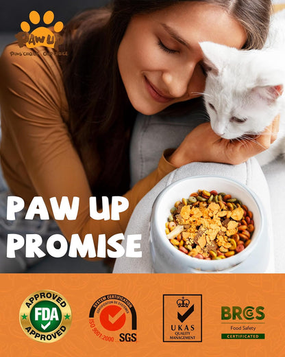 PAWUP Freeze Dried Quail Egg Yolk Pet Treats, Freeze-Dried Pet Food for Dogs, Cats, Pure Fresh Ingredient, 4.2 Oz, Rawhide Free, Gluten&Grain Free5