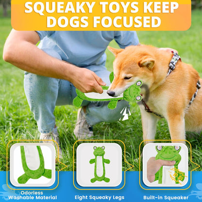 LOYEE 8 Pack Puppy Toys for Small Dogs, Luxury Dog Chew Toys with Squeaky Plush Toys, Rope Toys and Ball, Teething Toys for Puppy Supplies3