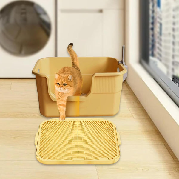 Cat Litter Ramp Trapper Mat Washable Double Layered Non-Slip Step for Indoor Cats Balcony Living Room- Small4