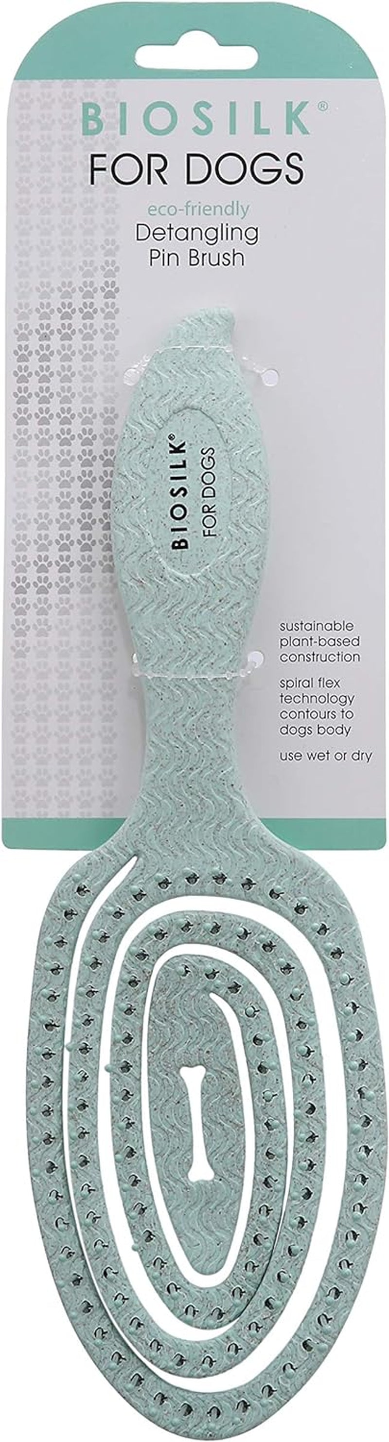 biosilk-for-pets-eco-friendly-detangling-pin-brush-for-dogs-gentle-dog-grooming-brush-designed-to-help-remove-knots-and-tangles-and-support-healthy-coats-for-all-dogs-gentle-grooming-brush-removes-knots-and-tangles-supports-healthy-coats-for-all-dog-breeds