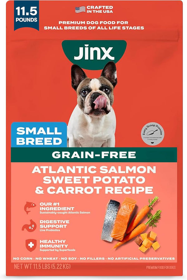 Jinx Dry Dog Food - Real Salmon, Brown Rice & Sweet Potato, 4Lb | Premium Kibble for Digestive Support & Healthy Immunity - No Fillers, All Lifestages (Puppy, Adult & Senior), Breeds & Sizes17