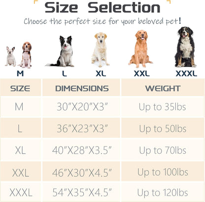 Dog Beds for Medium,Large Dogs Breeds,Sofa Dog Bed with Pillow for Crate Kennel, Super Soft Pet Bed for Support Bolster, Comfortable Pet Couch Bed & Non-Slip Bottom5