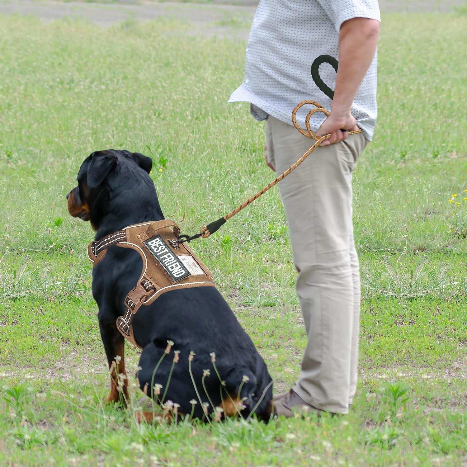 beebiepet-heavy-duty-tactical-dog-harness-for-small-dogs-no-pull-adjustable-pet-harness-reflective-service-training-easy-control-pet-vest-military-k9-working-dog-harnesses-large-brown