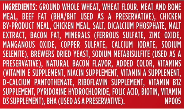 Milk-Bone Flavor Snacks Mini’S Dog Biscuits, Flavored Crunchy Dog Treats, 36 Oz. Canister | 5 Calories per Treat, 15% Protein, 3 Flavors per Canister (Beef, Chicken & Bacon, Naturally & Artificially Flavored)6
