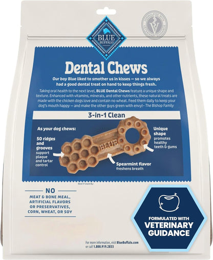 Blue Buffalo Dental Chews Medium Natural Dog Treats, Chicken & Spearmint 23-Oz Bag (28 Count)2