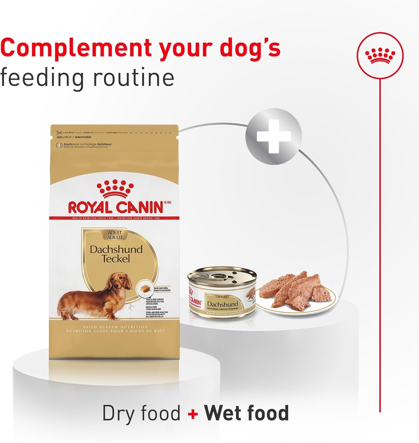 royal-canin-breed-health-nutrition-dachshund-adult-dry-dog-food-10-lb-bag-specialized-kibble-shape-supports-joint-and-bone-health-promotes-healthy-weight-complete-and-balanced-nutrition