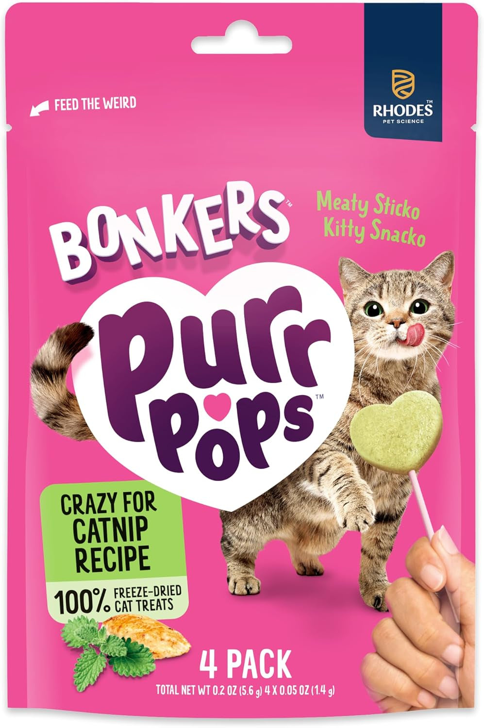 bonkers-purrpops-freeze-dried-catnip-flavored-lollipop-cat-treats-4-pieces-pack-of-13