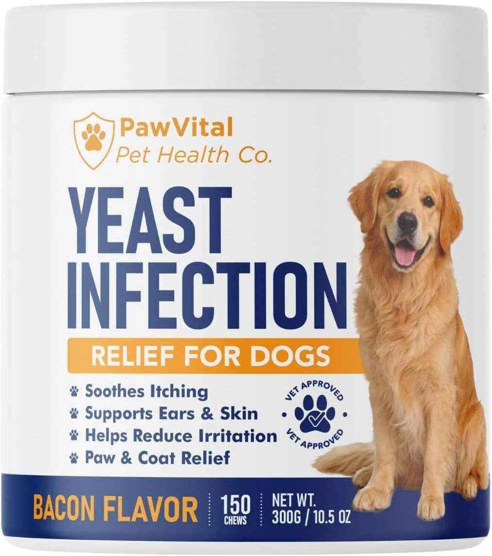 natural-yeast-infection-treatment-for-dogs-150-chews-anti-yeast-support-for-itchy-skin-ears-helps-reduce-irritation-paw-licking-probiotic-herbal-blend-bacon-flavored-soft-chews