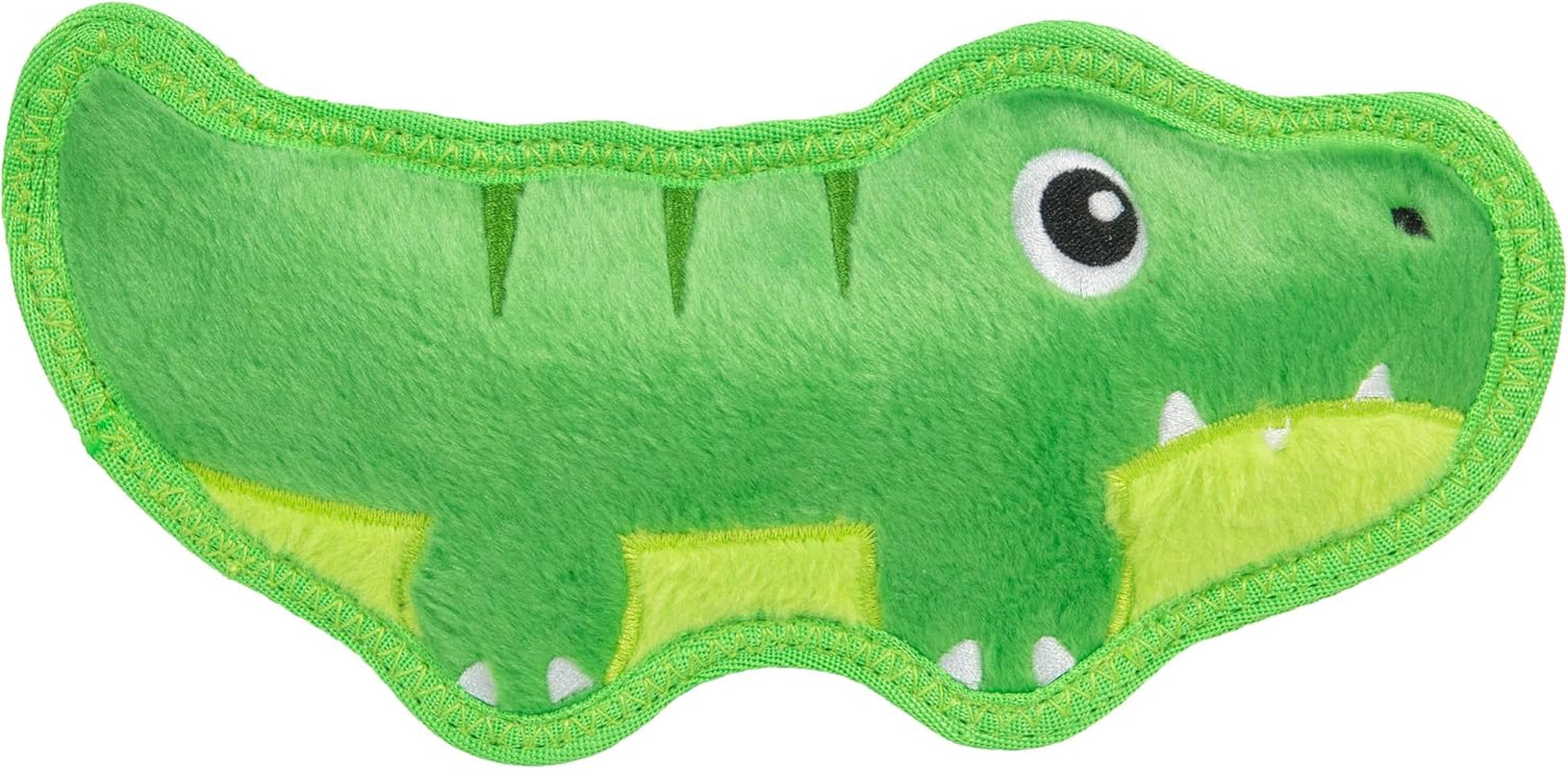 outward-hound-tough-skinz-durable-squeaky-dog-toy-with-two-tough-layers-avocado-green-medium