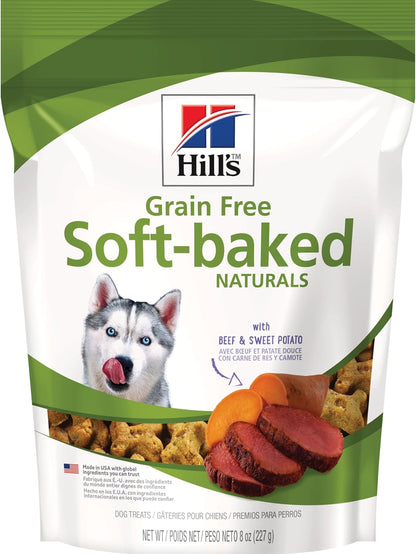 Hill'S Grain Free Soft-Baked Naturals Dog Treats, Beef & Sweet Potato1