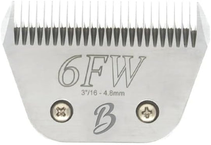 Detachable a Series Wide 30 Blades for Dog Grooming Cuts Length 1/50" - 0.5Mm Japanese Carbonized Steel Wide Grooming Blades Compatible A5 Series Wide Clippers for Dogs(30W)15