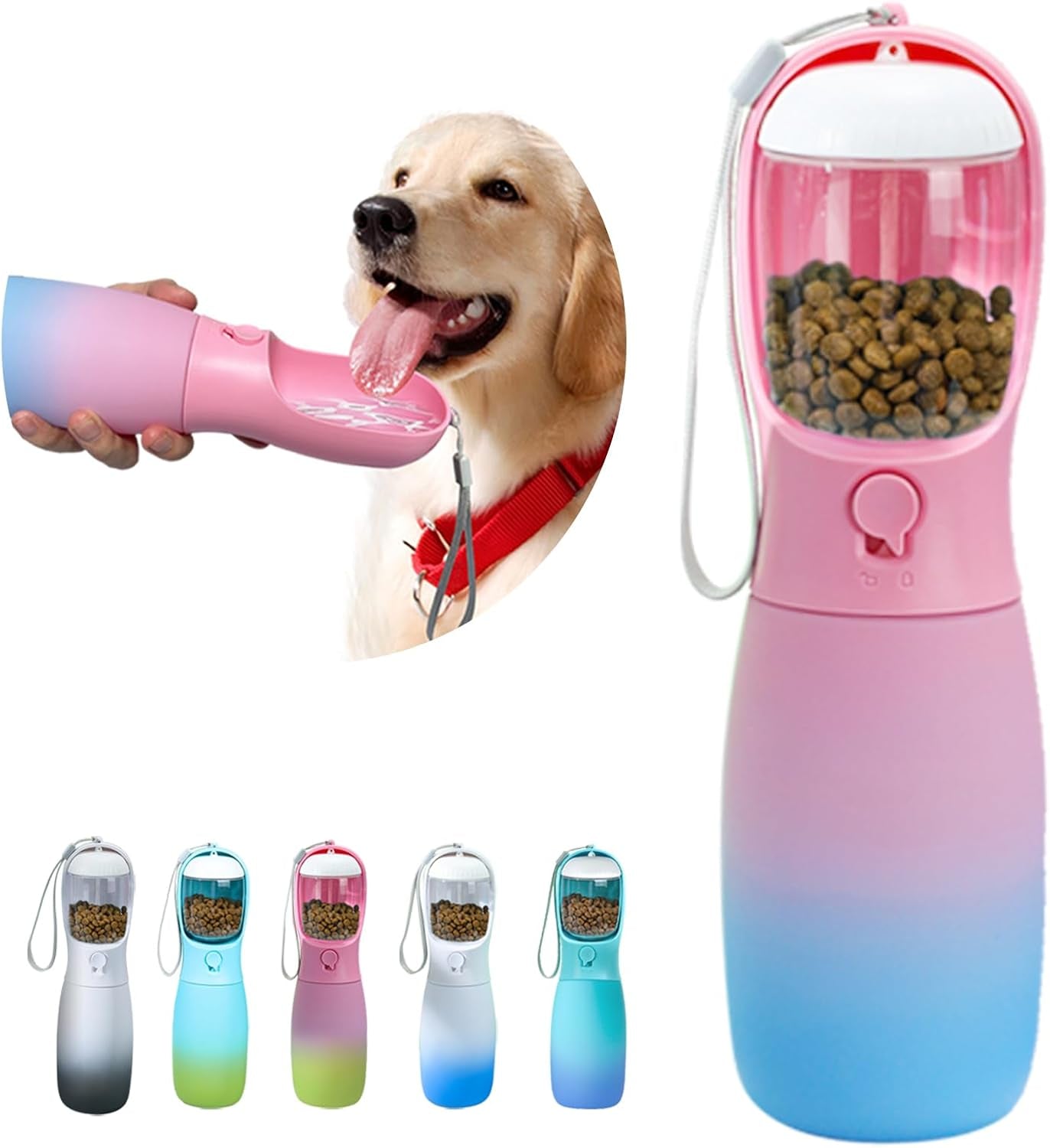 2-in-1-dog-water-bottle-portable-food-grade-travel-dog-bowls-with-food-container-19oz-dog-water-bowl-dispenser-hiking-essentials-puppy-stuff-dogs-accessories-girl-boy-blue