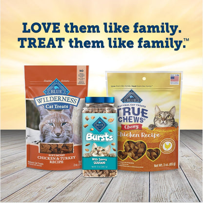 Blue Buffalo True Chews Chicken Cat Treats, 3 Oz | Real Chicken First, Bite-Sized Chewy Texture, No Chicken By-Product, Corn, Wheat, or Soy9