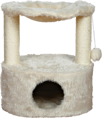 TRIXIE Baza Senior Cat Tree with Hammock and Steps | Scratching Posts | Cat Playground | Gray Medium6