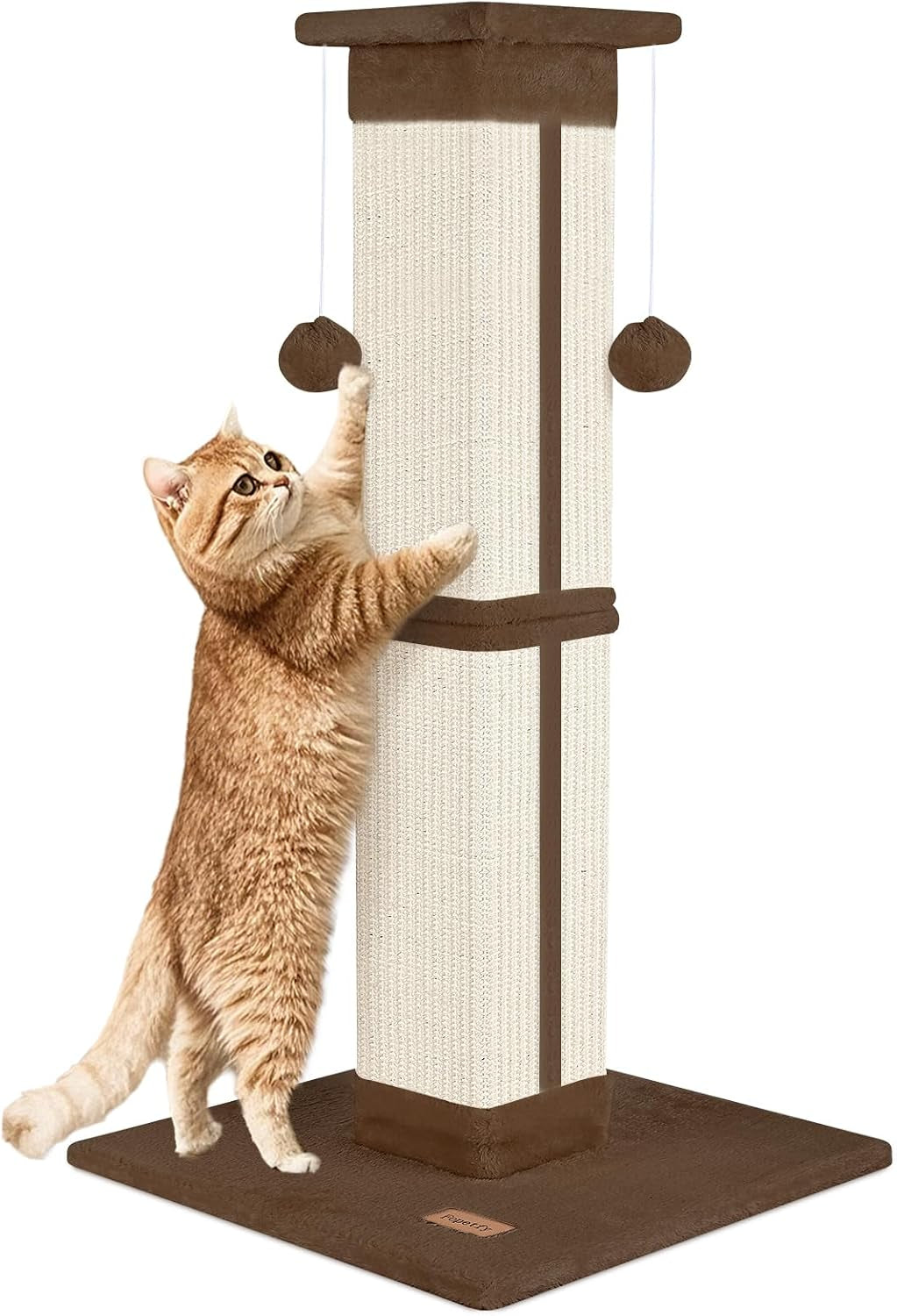cat-scratching-post-33-inch-for-indoor-cats-high-cat-scratch-post-grey-cat-tree-for-full-body-stretching-protect-your-furniture