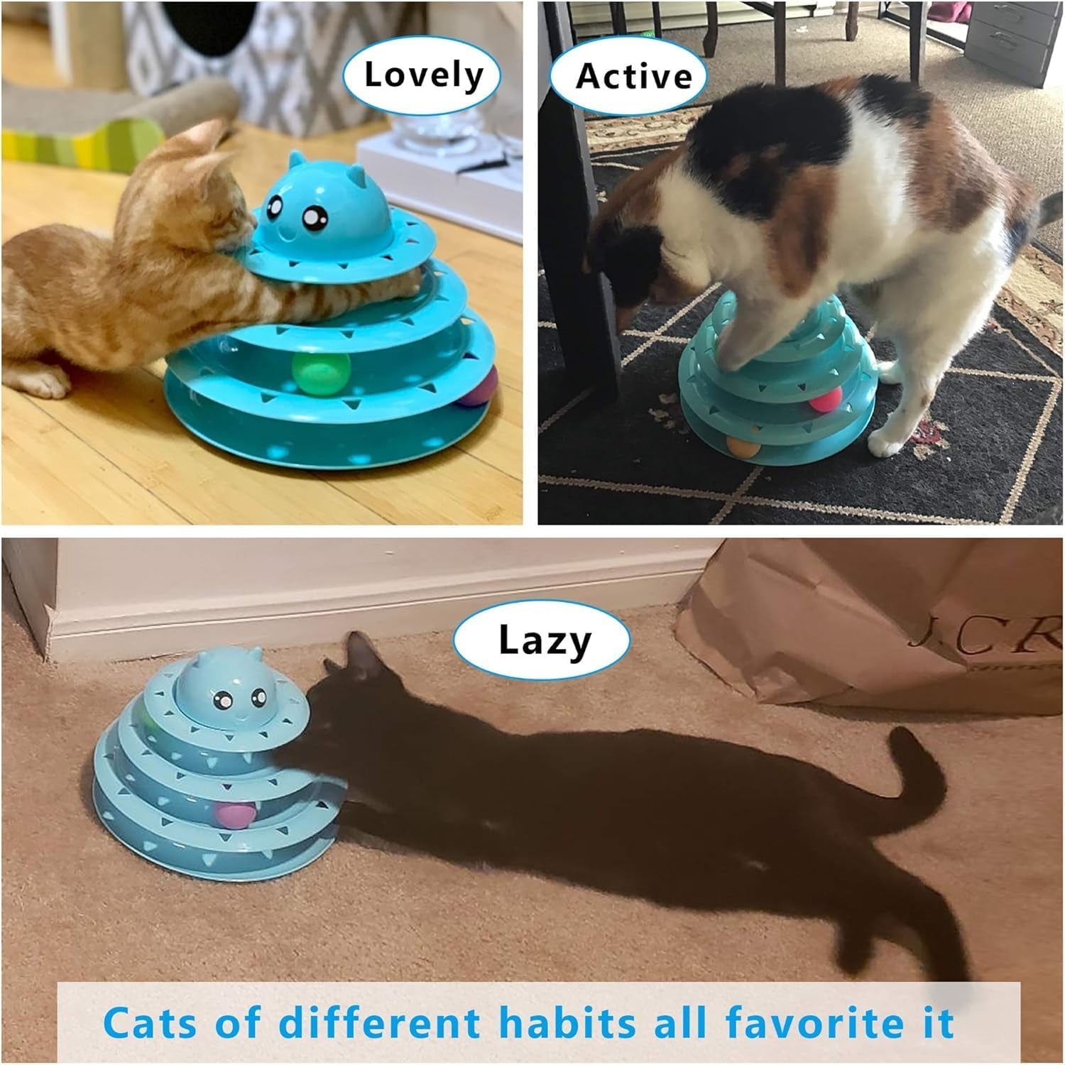 upsky-cat-toy-roller-3-level-turntable-cat-toys-balls-with-six-colorful-balls-interactive-kitten-fun-mental-physical-exercise-puzzle-kitten-toys
