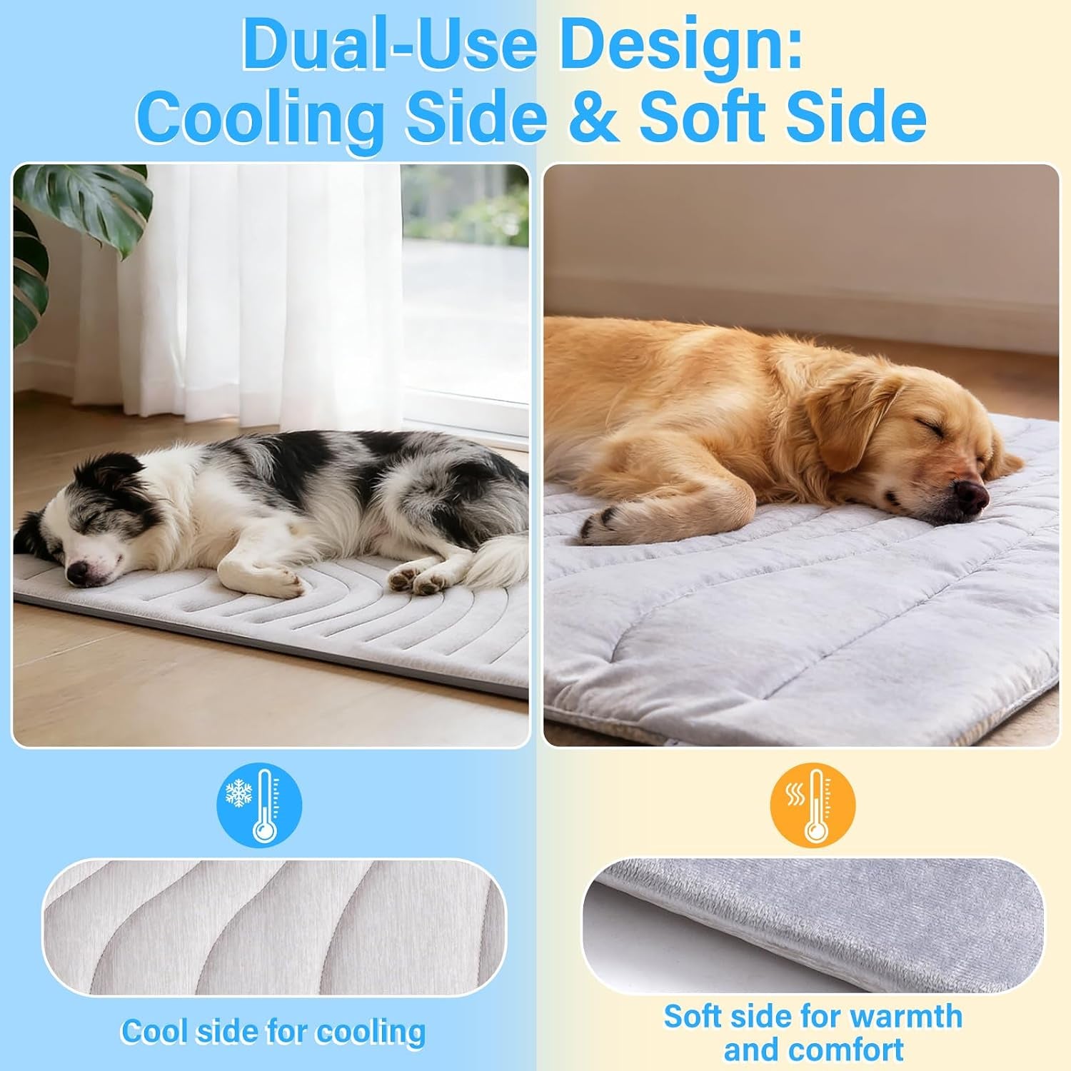 dog-cooling-mat-36x23-reversible-cooling-pad-for-dogs-cats-pressure-activated-pet-cooling-mat-indoor-outdoor-scratch-resistant-machine-washable-summer-dog-blanket-grey