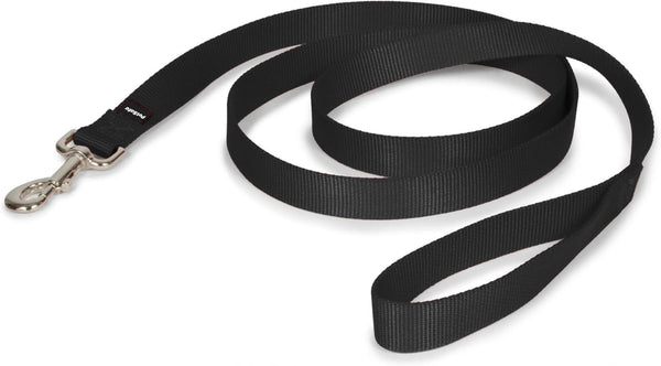 Petsafe Nylon Dog Leash - Strong, Durable, Traditional Style Leash with Easy to Use Bolt Snap - 3/8 In. X 6 Ft., Black | Durable Nylon Leash with Easy On/Off Bolt Snap Hook, Pairs Perfectly with Easy Walk Harness and Gentle Leader Headcollar24