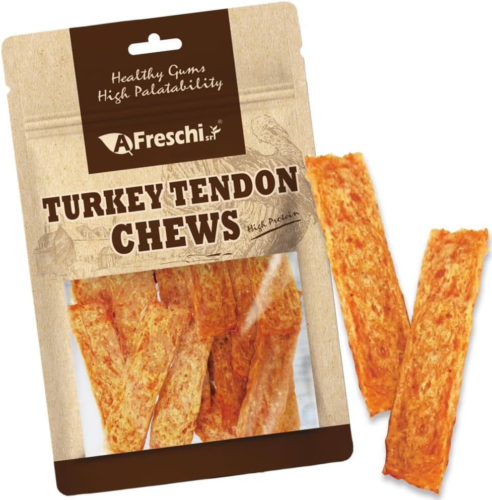 afreschi-turkey-tendons-dog-treats-braided-sticks-3-5-oz-rawhide-free-puppy-chews