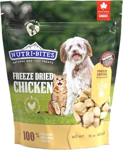 Nutri Bites Freeze Dried Salmon Dog and Cat Treats, 14 Oz8