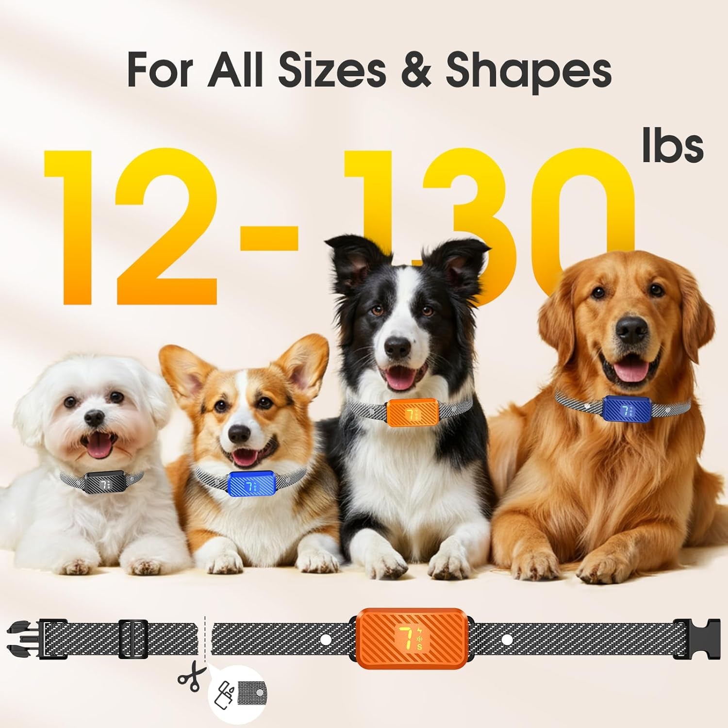 dog-bark-collar-for-large-medium-small-dogs-effective-no-bark-collar-smart-barking-collar-rechargeable-bark-collar-with-7-sensitivity-3-modes-waterproof-neon-orange