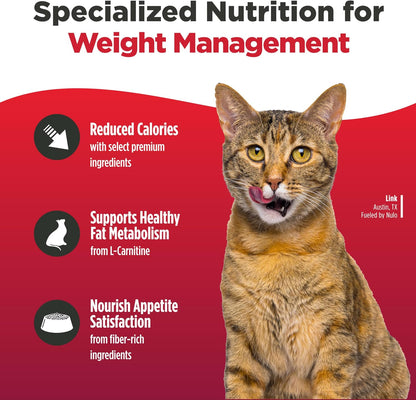 Nulo Freestyle Adult Trim Dry Cat Food - Salmon & Lentils, High Protein, Grain Free, Weight Management Kibble with Probiotics & L-Carnitine, 4Lb Bag3