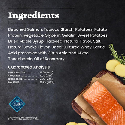 Blue Buffalo Wilderness Salmon Crunchy Dog Biscuits, Grain-Free, 24 Oz | Real Salmon #1 Ingredient, High Protein Dog Treats, No Artificial Preservatives7