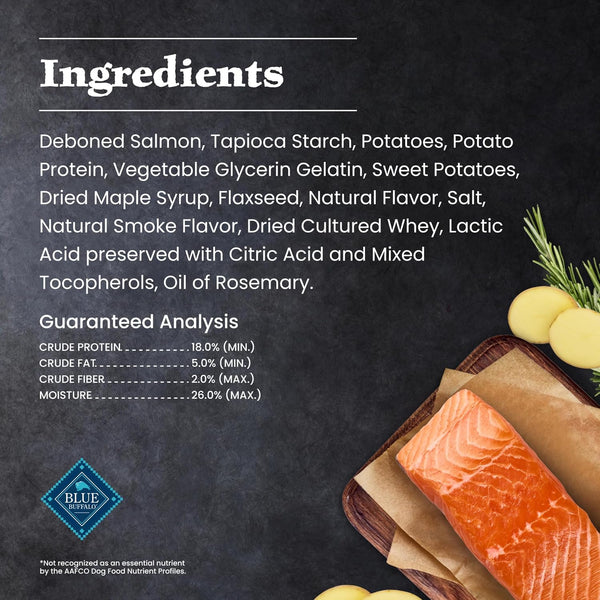 Blue Buffalo Wilderness Salmon Crunchy Dog Biscuits, Grain-Free, 24 Oz | Real Salmon #1 Ingredient, High Protein Dog Treats, No Artificial Preservatives7