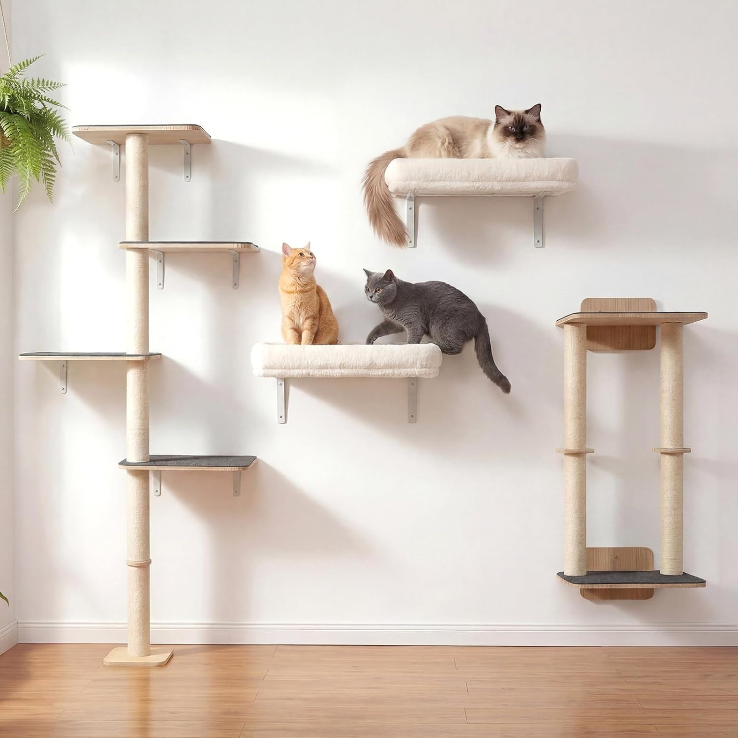 veehoo-cat-wall-shelves-for-large-cats-2-pack-cat-shelf-for-climbing-20-5-15-7-large-cat-wall-furniture-with-soft-cushion-perch-bed-40-lbs-support-fits-16-inch-drywall