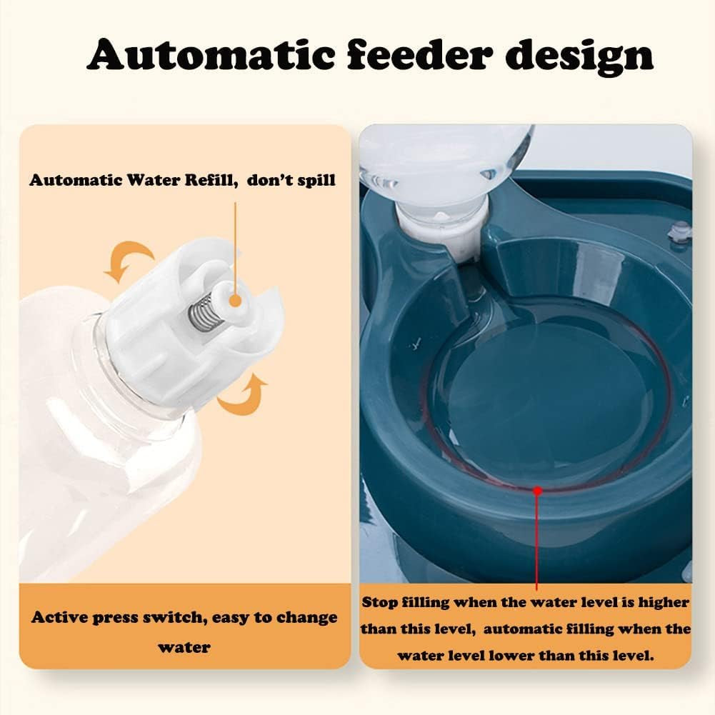 love-dream-double-dog-cat-bowls-anti-slip-pet-food-and-water-bowl-set-automatic-gravity-water-dispenser-bottle-detachable-stainless-steel-bowl-no-spill-for-indoor-cats-dogs-puppy-kitten-rabbit