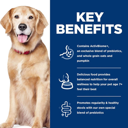 Hill'S Science Diet Adult 7+ Perfect Digestion Dry Dog Food | #1 Veterinarian Recommended, Chicken, Whole Oats, & Brown Rice, 22 Lb. Bag4