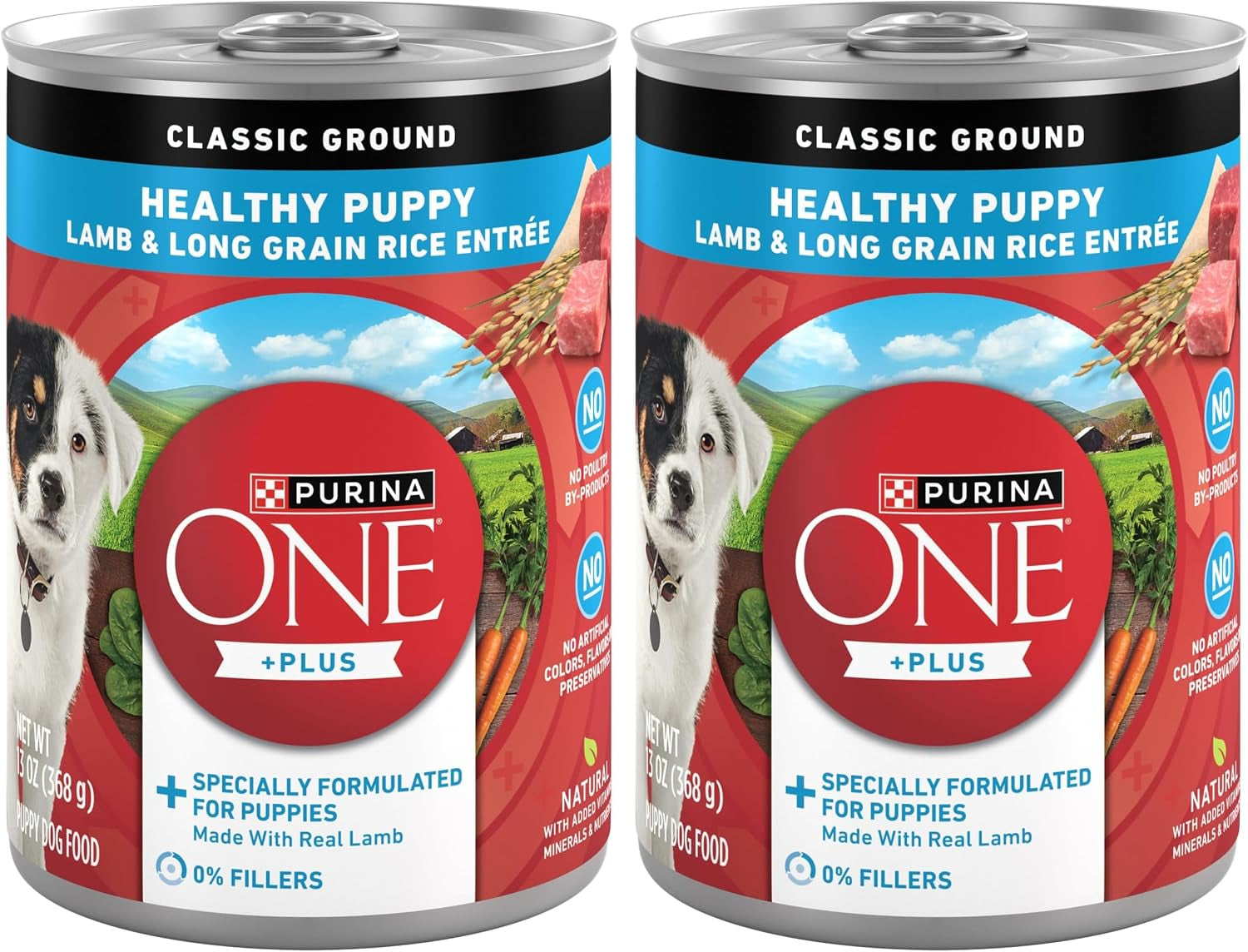purina-one-plus-wet-puppy-food-classic-ground-healthy-puppy-lamb-and-long-grain-rice-entree-pack-of-12-13-oz-cans