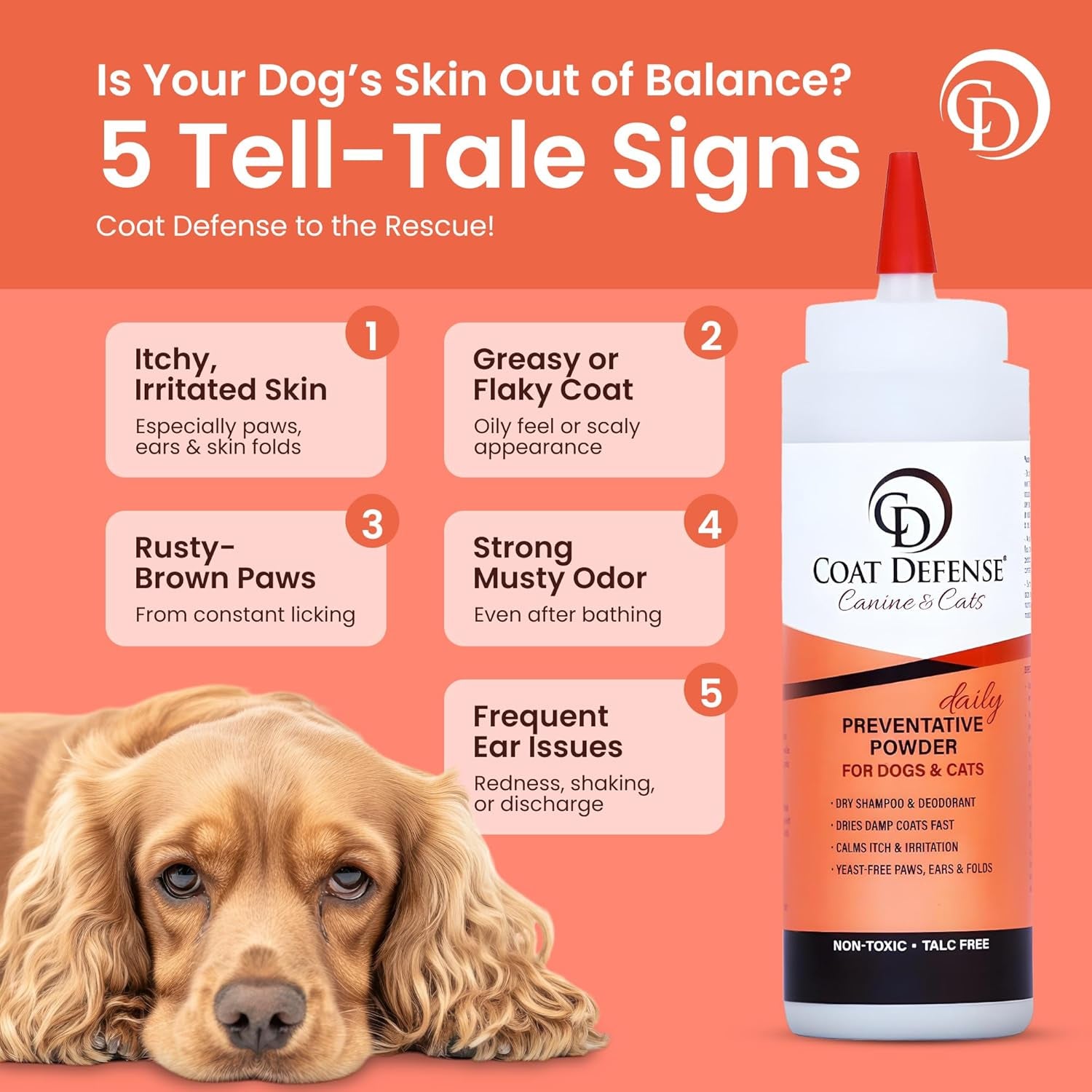 coat-defense-daily-preventative-powder-made-in-usa-9oz-precision-point-waterless-dog-shampoo-pet-deodorizer-for-smelly-dogs-provides-anti-itch-relief-dog-shampoo-for-dry-itchy-skin