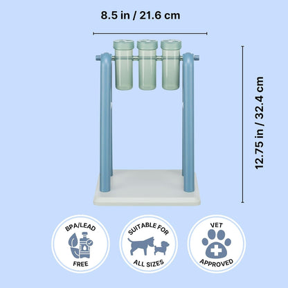 TRIXIE Turn around - Mad Scientist Dog Activity Interactive Toy, Level 2 Food Puzzle Game, Brain Teasing Treat Dispenser, IQ and Mental Development Toy for Smart Dogs, Enrichment Toy for Boredom Busting7