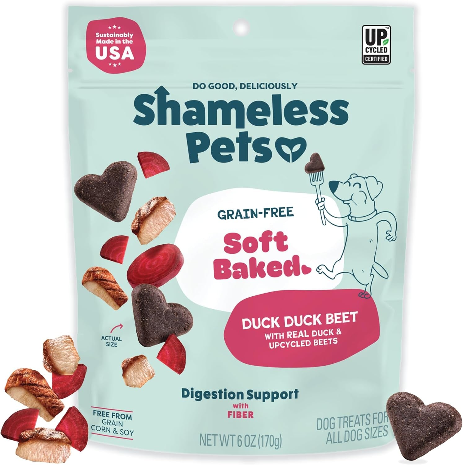 shameless-pets-soft-baked-dog-treats-bananas-for-bacon-healthy-treats-for-small-medium-large-dogs-skin-coat-support-with-omega-3-omega-6-grain-free-made-in-usa-6-oz