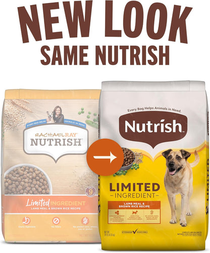 Nutrish Limited Ingredient Dry Dog Food, 28 Lb. Bag, (Rachael Ray)2