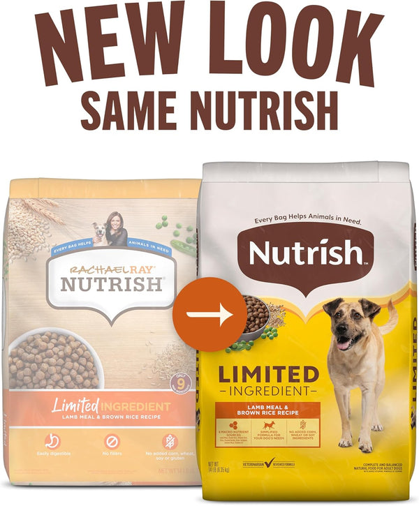 Nutrish Limited Ingredient Dry Dog Food, 28 Lb. Bag, (Rachael Ray)2