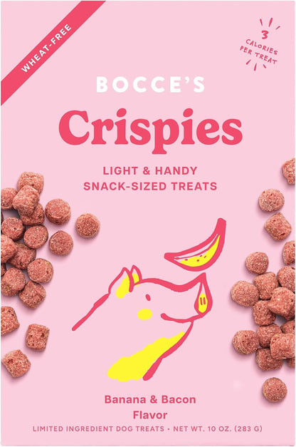Bocce'S Bakery PB + Blueberry Crispies Low-Calorie Wheat-Free Dog Treats, 10 Oz8