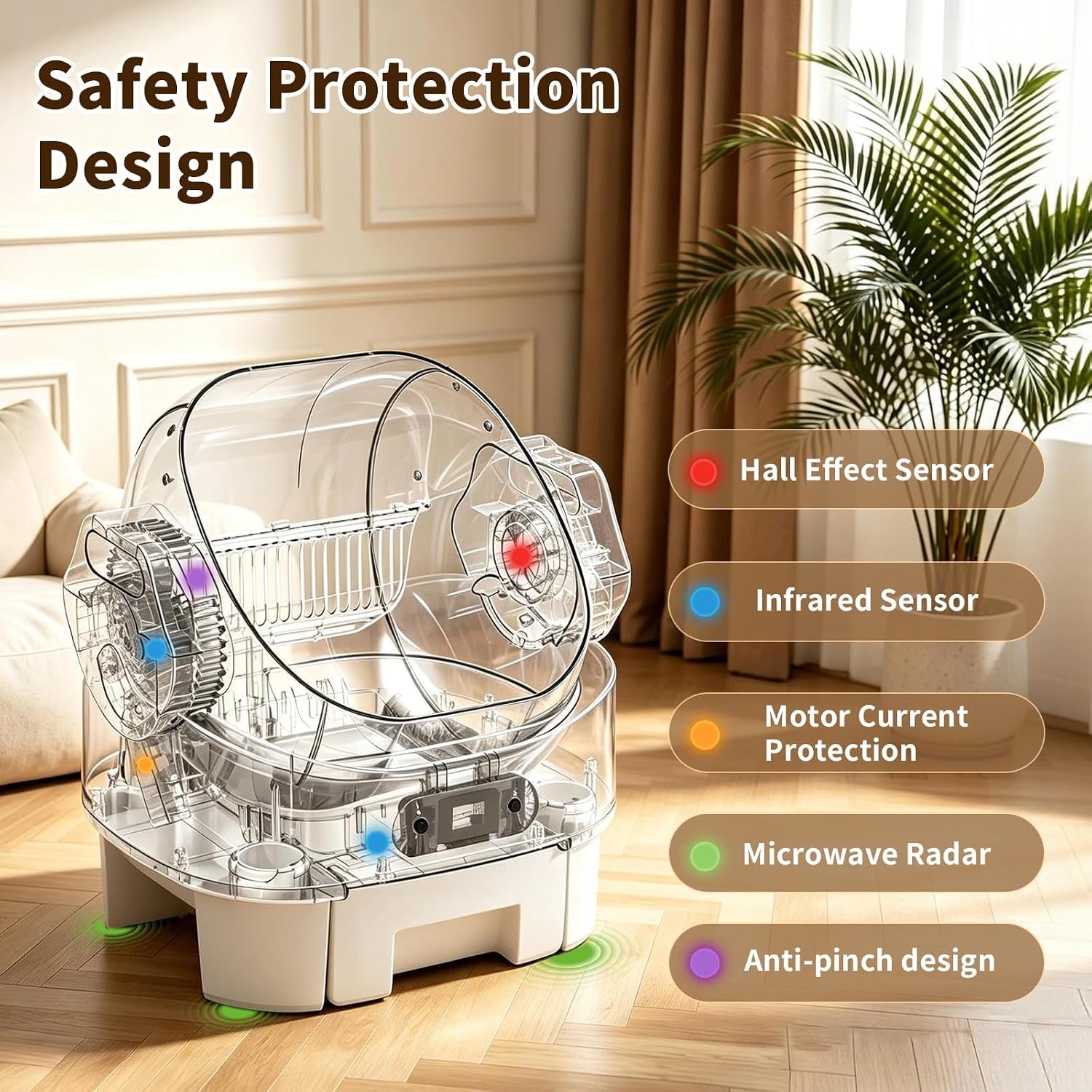 automatic-self-cleaning-litter-box-open-top-microwave-radar-white-multi-sensor-safety-large-waste-bin-whisper-quiet-easy-setup-rinse-clean-in-seconds-for-multi-cat-homes