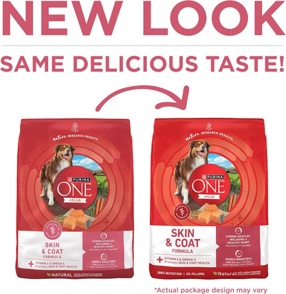 Purina ONE Natural, Sensitive Stomach Dry Dog Food, +Plus Skin & Coat Formula - 31.1 Lb. Bag2