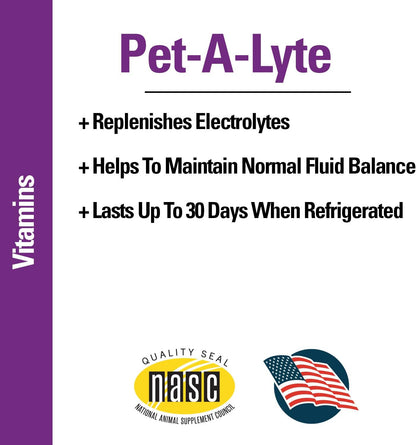 Pet-A-Lyte Oral Electrolyte Solution for Dogs and Cats – Helps Replace Fluids Lost from Pet Dehydration, Diarrhea, Vomiting – Replaces Dog Electrolytes – 32 Oz.4