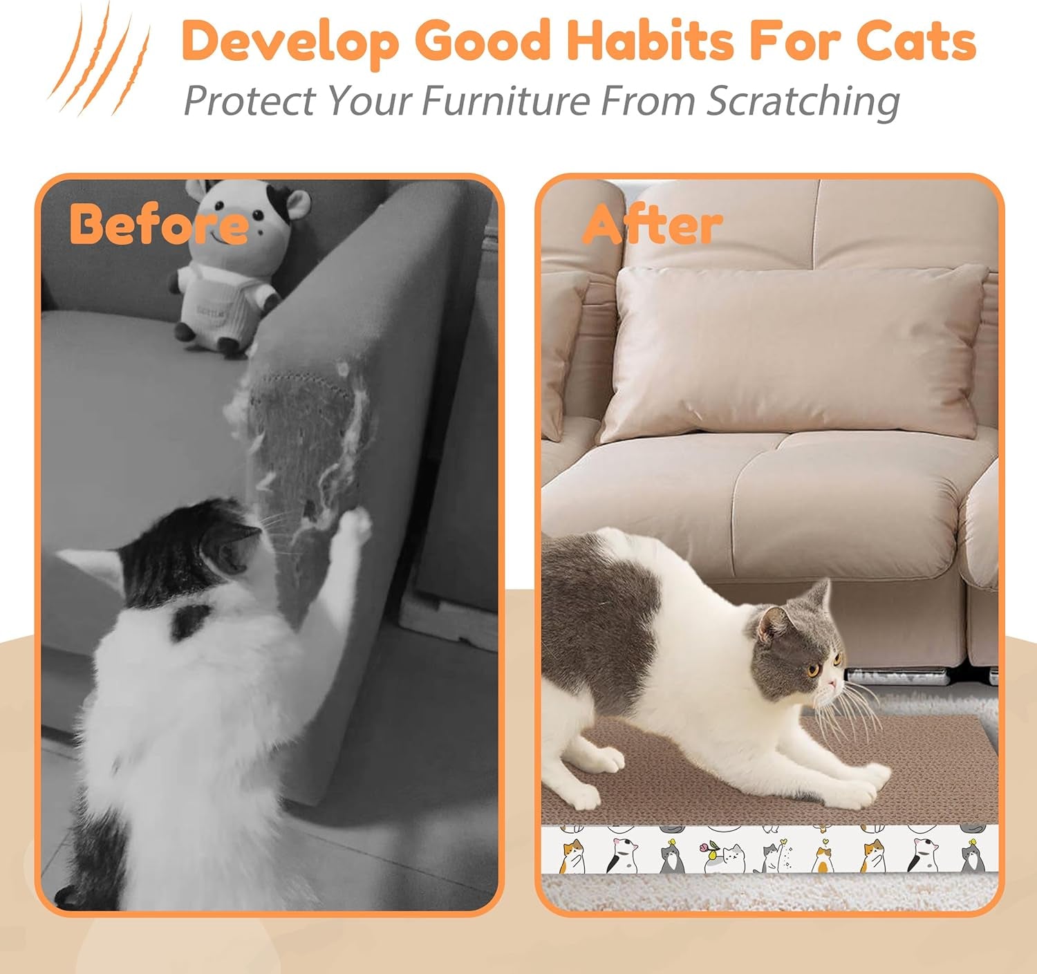 patiencet-cat-scratch-pad-with-box-4-pack-cardboard-cat-scratcher-lounge-bed-for-indoor-cats-reversible-corrugated-scratching-board-refill-with-catnip