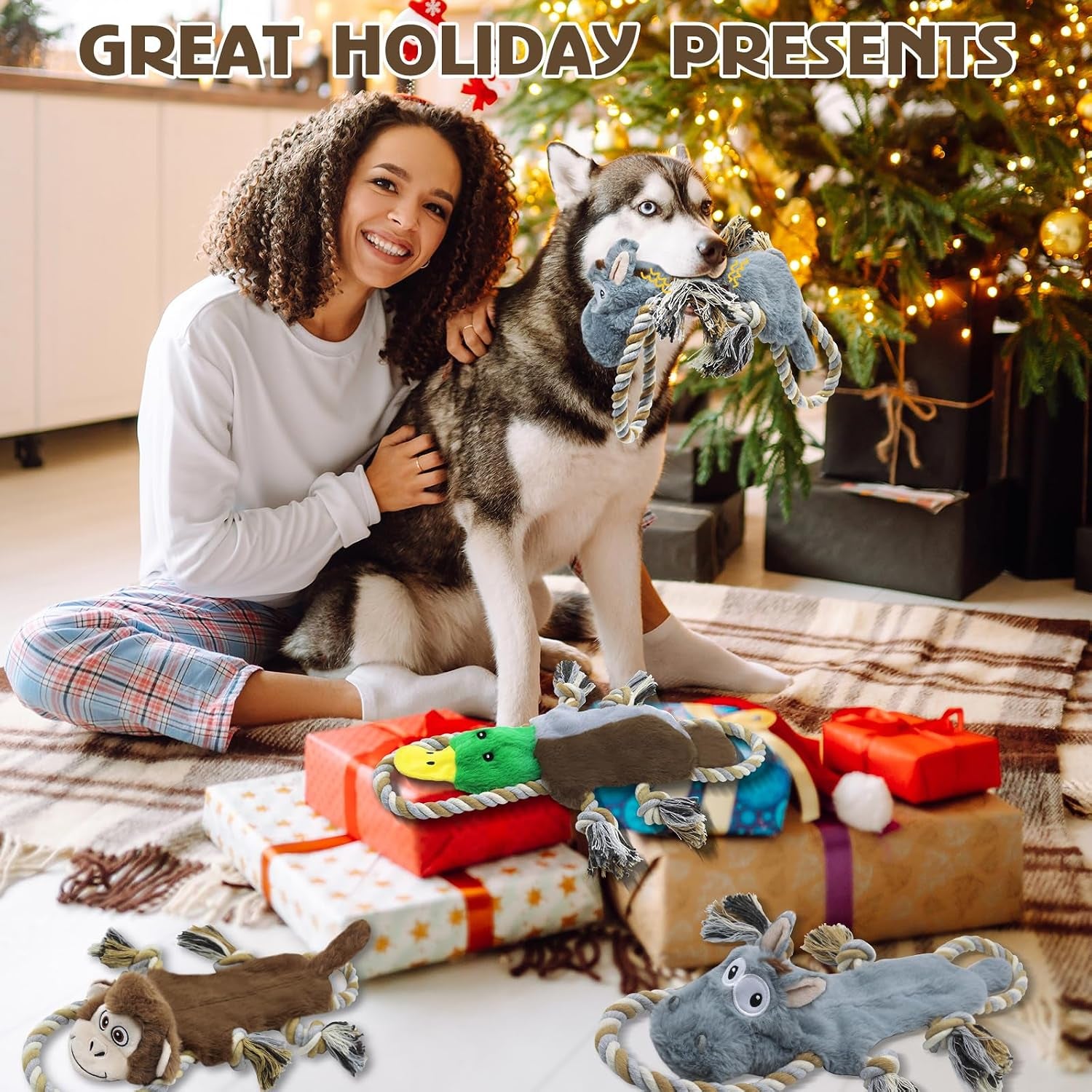 3-pack-no-stuffing-squeaky-dog-toys-tug-of-war-dog-toy-with-rope-interactive-squeaker-crinkle-paper-durable-for-teeth-cleaning-anxiety-relief-dog-gifts-for-small-medium-dog