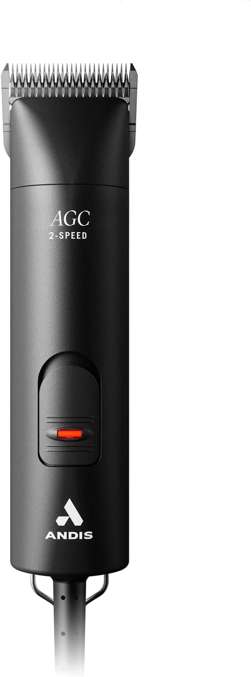 andis-24675-ultraedge-2-speed-detachable-blade-clipper-120v-black-runs-cool-quiet-shatter-proof-housing-for-all-coats-breeds-dog-grooming-clipper