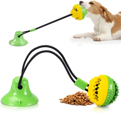 Askhald Dog Toys Chew Toys for Aggressive Chewers, Puppy Training Treats Teething Rope Toys for Boredom Dog Puzzle Treat Food Dispensing Ball Toys for Puppies Teething (Blue)9