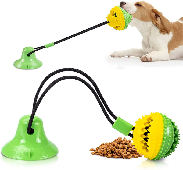 Askhald Dog Toys Chew Toys for Aggressive Chewers, Puppy Training Treats Teething Rope Toys for Boredom Dog Puzzle Treat Food Dispensing Ball Toys for Puppies Teething (Blue)9