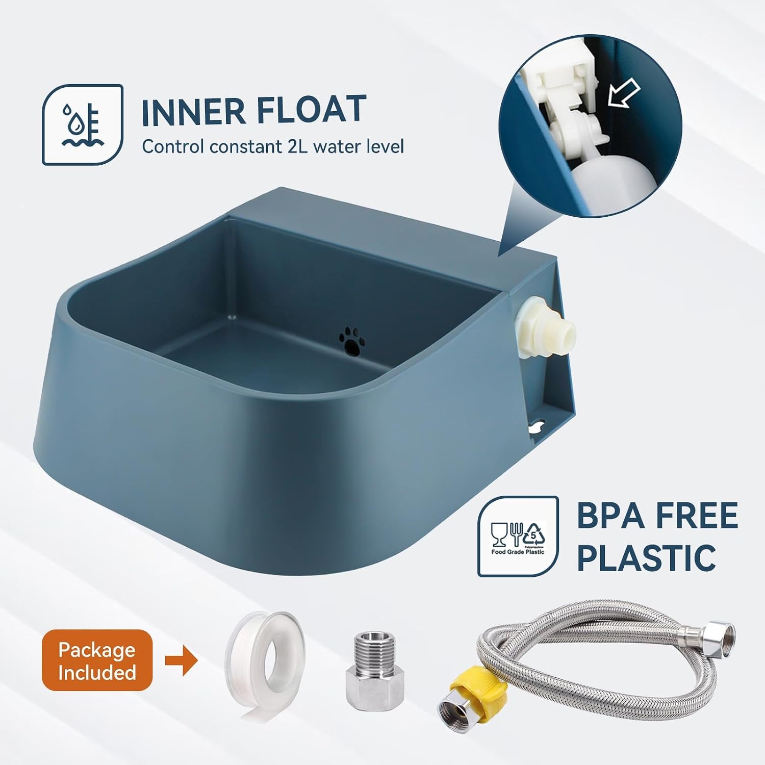outdoor-water-bowl-for-dogs-2l-automatic-dog-water-dispenser-with-59-hose-and-float-valve-ideal-for-all-kinds-of-animals-fits-3-4-ght-faucet