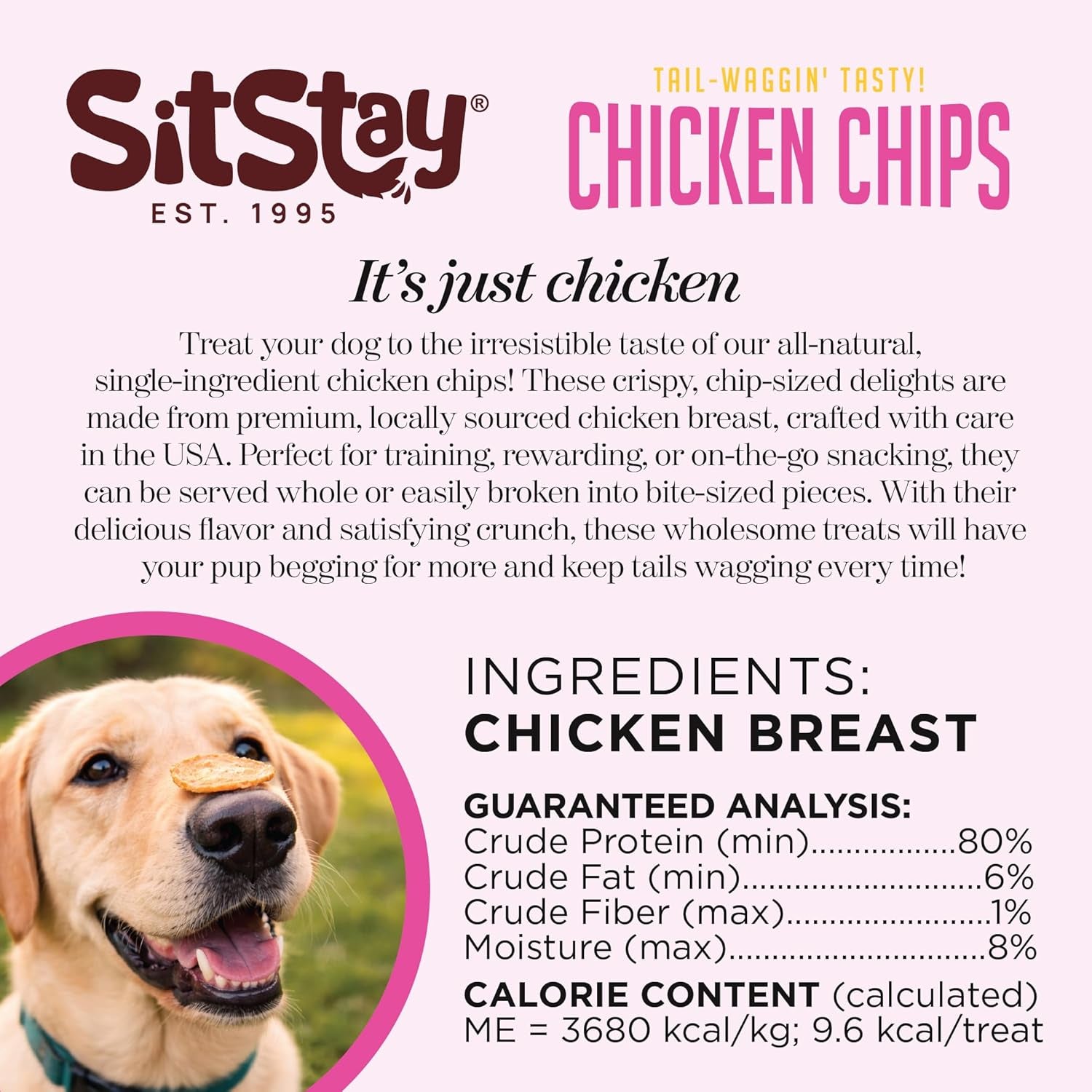 sitstay-chicken-chips-dog-treats-chicken-chips-for-dogs-single-ingredient-dog-treats-dehydrated-80-protein-low-fat-training-rewards-all-breeds-life-stages-made-in-usa-4-oz