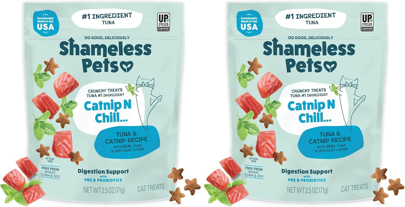shameless-pets-crunchy-cat-snacks-treats-healthy-cat-treats-for-indoor-cats-kittens-with-catnip-real-chicken-digestive-support-catnip-n-chill-2-5-oz